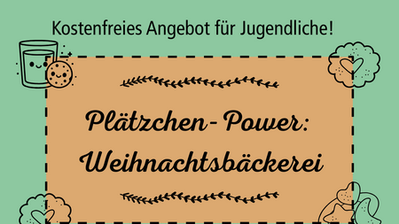 Plätzchen-Power: Weihnachtsbäckerei