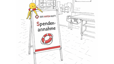 Sammelsamstag für Sachspenden bei DER HAFEN HILFT!