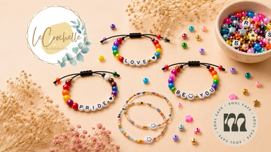 Connecting Event - Armbänder - Perlen - Makramee - Pride Special