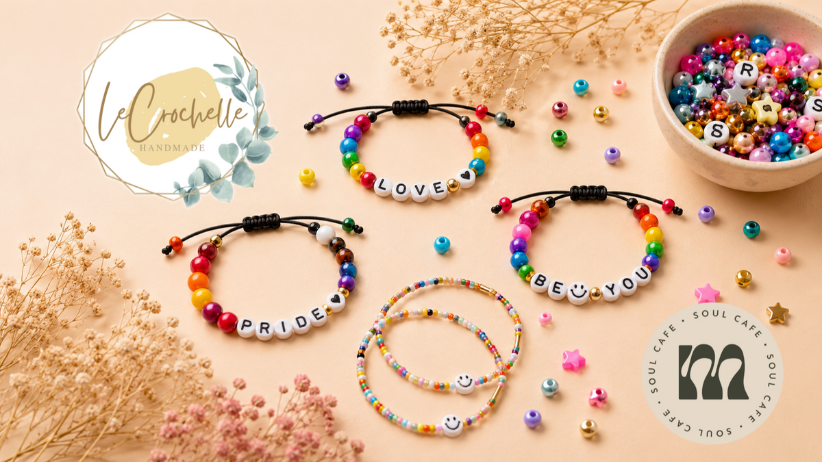 Connecting Event - Armbänder - Perlen - Makramee - Pride Special