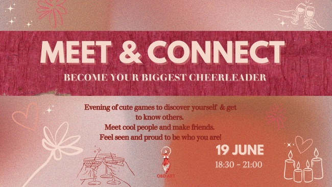 Meet & Connect: Become Your Biggest Cheerleader Edition