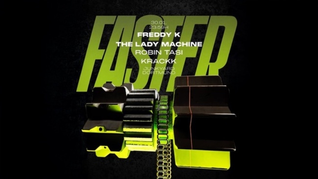 Faster w/ Freddy K & The Lady Machine