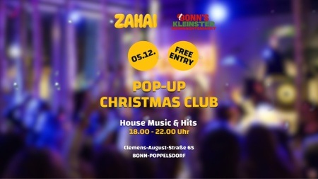 Pop-Up Christmas Club | ZAHAI x Bonn's Kleinster Weihnachtsmarkt