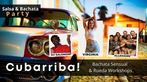 Cubarriba 🇵🇷 Bachata & Rueda Workshops | Salsa Bachata Party