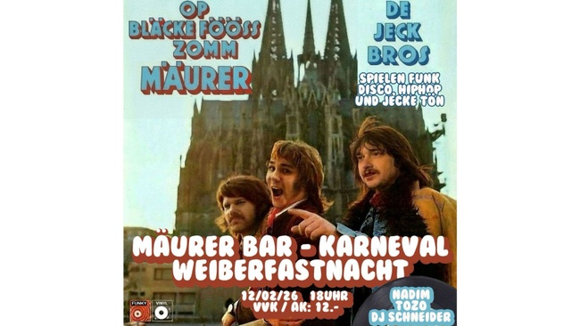 Weiberfastnacht@Mäurer bar