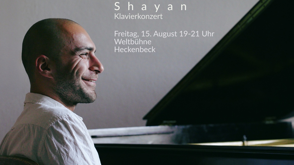 Shayan's Klavier Konzert in Heckenbeck @ Weltbühne Heckenbeck