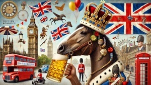 UK BEER HORSE