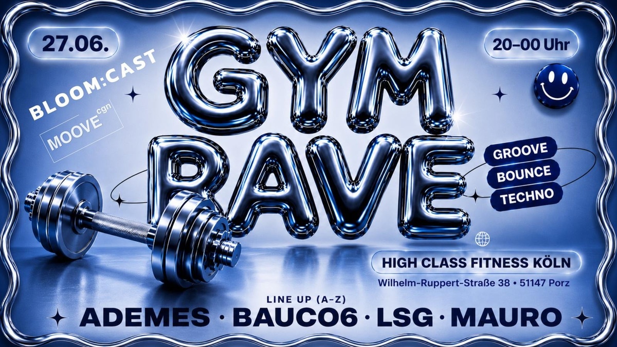 GYM RAVE @High Class Fitness Köln (Groove, Bounce,Techno)