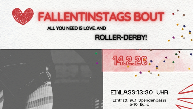 Roller Derby im Februar: Sucker Punch All Stars vs. Vienna C-Horses // Rolling Rat Pack A vs. Dresden Pioneers