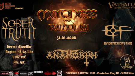 MADNESS OVER VALHALLA Januar 26