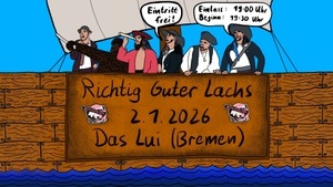 Richtig Guter Lachs entert das Lui Live • Nordischer Metal, Punk und jede Menge Beute!