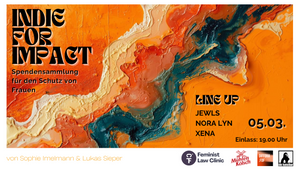 INDIE FOR IMPACT 3.0 Charity-Konzert mit jewls, xena und Nora Lyn