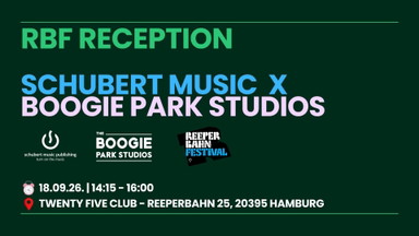 RBF - Schubert Music x Boogie Park reception