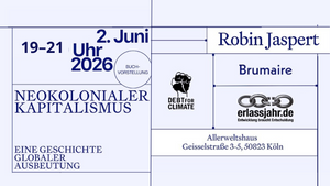 Lesung: „Neokolonialer Kapitalismus: Eine Geschichte globaler Ausbeutung“ mit Robin Jaspert