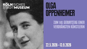 Vortrag & Diskussion: „Nicht länger namenlos. Die Todesopfer der nationalsozialistischen Medizinverbrechen im Rheinland und der Fall Olga Oppenheimer“