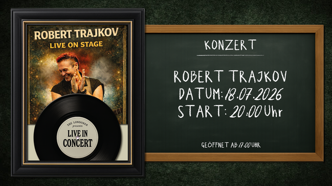 LIVE IN CONCERT: ROBERT TRAJKOV