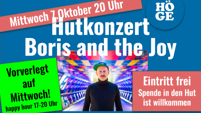 Hutkonzert - Boris and the Joy