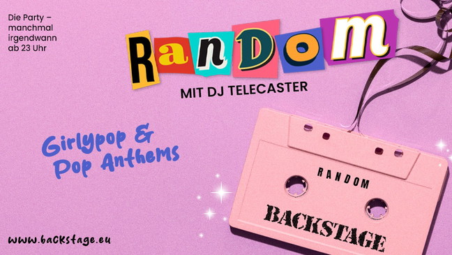 RANDOM I FREE & EASY FESTIVAL 2026