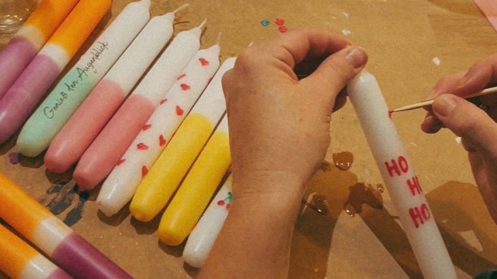 🎨 Creative Candles - Gestalte deine individuellen Kerzen mit Dip-Dye, Kerzenstiften & weiteren Techniken 🕯