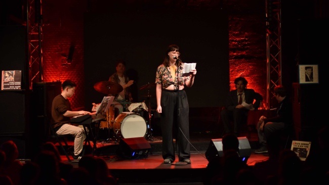Poesie meets Jazz | Poetry Slam mit Jazz-Impro in der Tanzbar Palette.