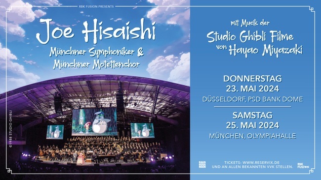 VORAUSGESCHAUT: Musik der Studio Ghibli Filme von Hayao Miyazaki präsentiert von Rausgegangen