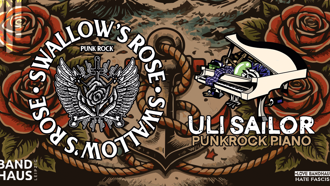 Titelbild der Veranstaltung Swallow’s Rose + Uli Sailor - Punkrock Piano