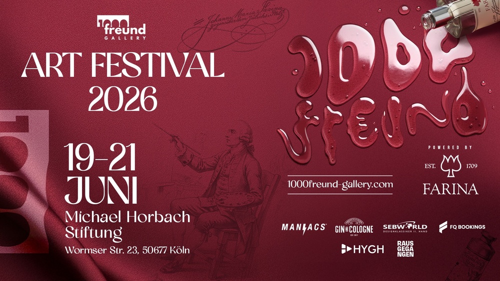 1000freund Gallery x Farina 1709