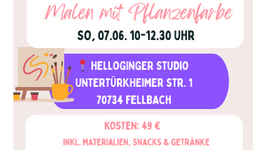 Malen mit Pflanzenfarben