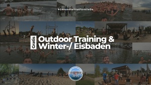 Kostenfreies Outdoor Training & Winterbaden an der weißen Elster | Health Meeting Leipzig - #GesundheitIstFürAlleDa