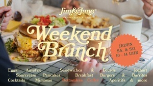 WEEKEND BRUNCH mit Bottomless Coffee & more