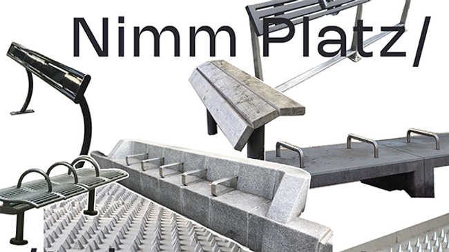 Sina Neumann und Eva Hellmann: Nimm Platz / Take a seat