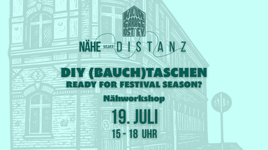 DIY (Bauch)taschen - Nähworkshop - ready for festival season?