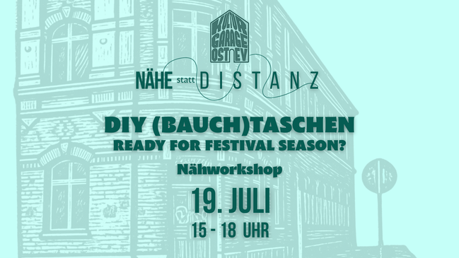 DIY (Bauch)taschen - Nähworkshop - ready for festival season?