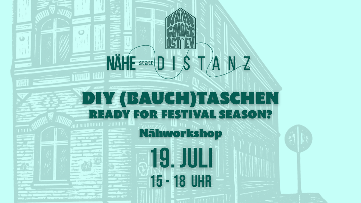 DIY (Bauch)taschen - Nähworkshop - ready for festival season?