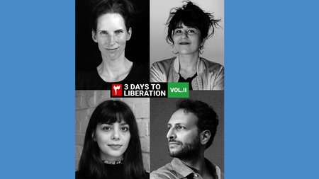 The Stage as Witness – Artists between Worlds. Mit: Sahar Rahimi, Sahar Rezaei, Sina Saberi | Moderation: Eva Behrendt (3 Days to Liberation II)