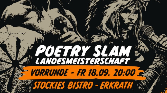 NRW-SLAM 2026 – Die Poetry Slam Landesmeisterschaft | Vorrunde Erkrath