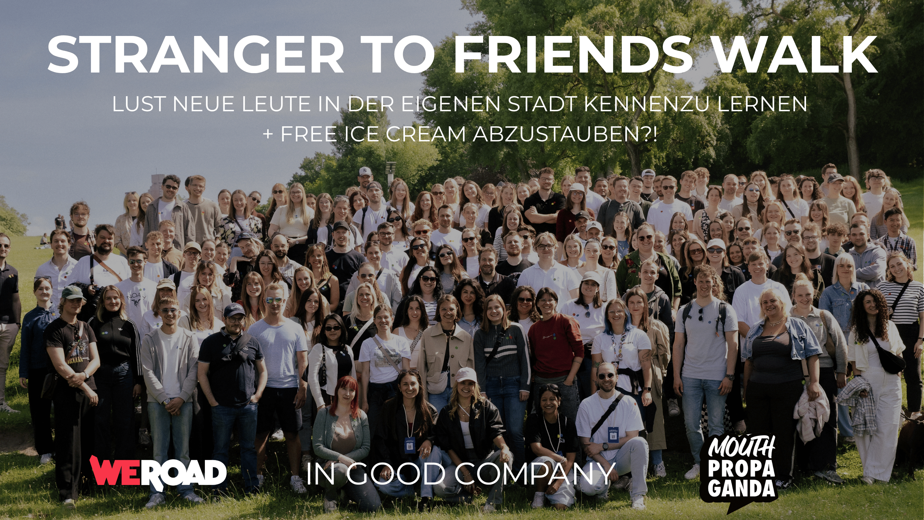 Strangers to Friends Walk – Free Ice Cream Edition 🍦