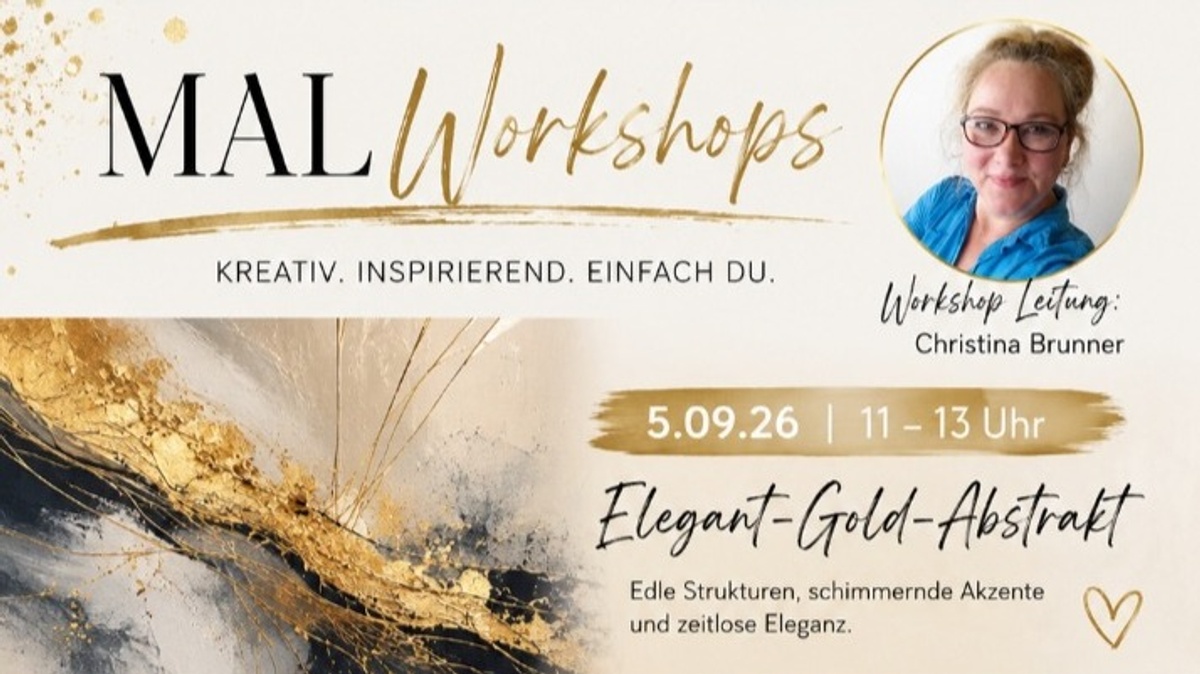 Kreativ Workshop  Elegant-Gold-Abstrakt