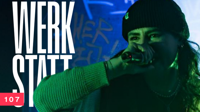Klangwerkstatt 107: FLINTA*-only Rap-Workshop mit Derya Yücel aka AQUA