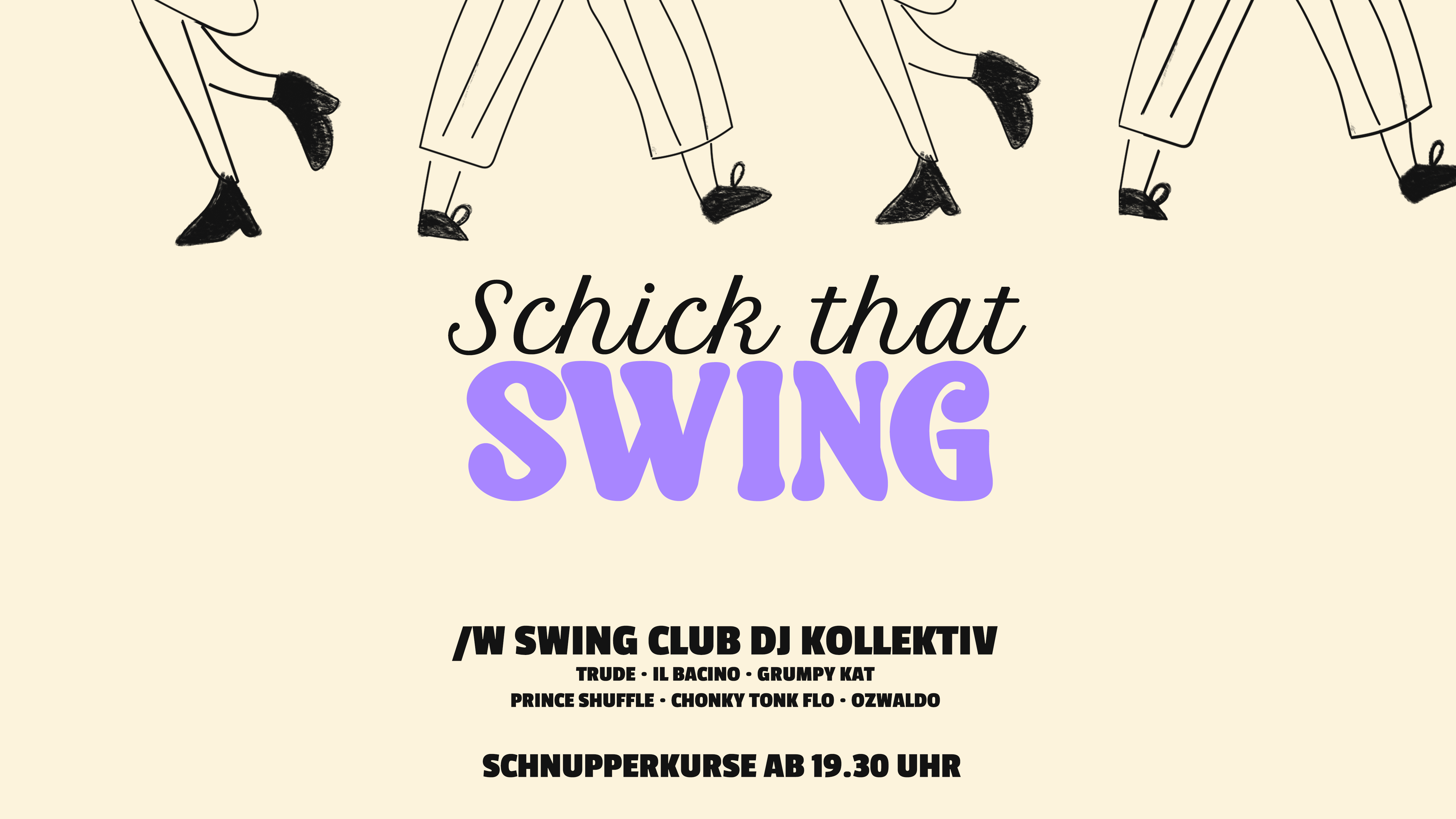 Schick That Swing: Swing Club DJ Kollektiv