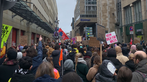 Was und vereint – Demonstration für Menschenrechte und Demokratie