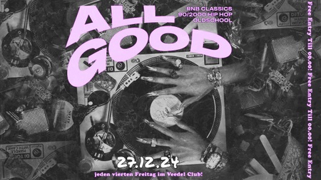 ALL GOOD X VEEDEL CLUB