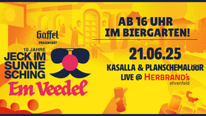 GAFFEL JECK IM SUNNESCHING EM VEEDEL w/ Kasalla x Planschemalöör LIVE
