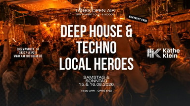 Käthe´s SATURDAY Week KW 33: Sat & Sun LOCAL HEROES I Day & Night I Out & Indoor