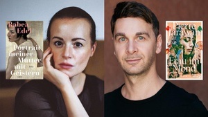 Rabea Edel & Pierre Jarawan - „Portrait meiner Mutter mit Geistern“ & „Frau im Mond“ // eine Multimedialesung