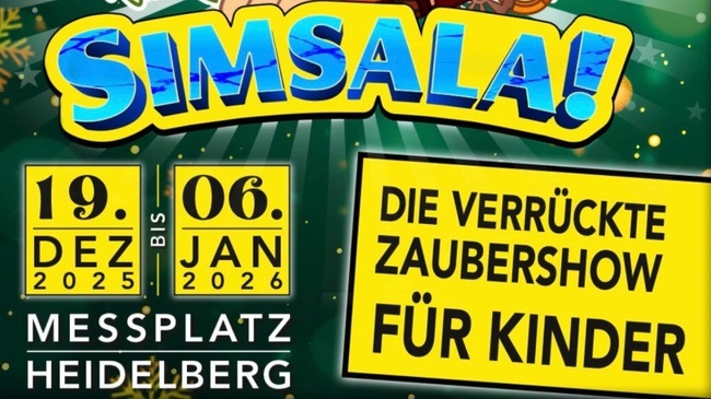Simsala! Die Weihnachtsshow für Kinder