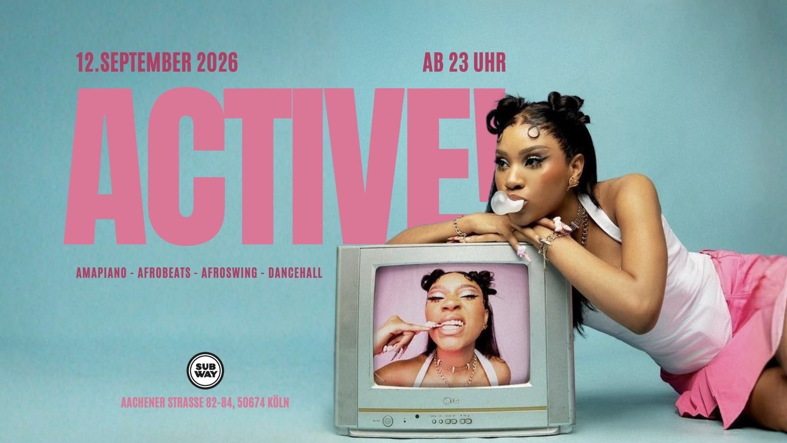 ACTIVE! Afrobeats, Afroswing, Amapiano, Shatta
