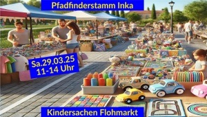 1. Sindelfinger Kindersachen Flohmarkt des Pfadfinderstammes Inka