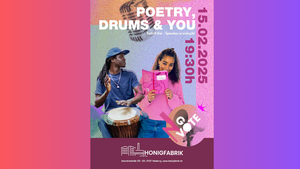 * Poetry, Drums &You*