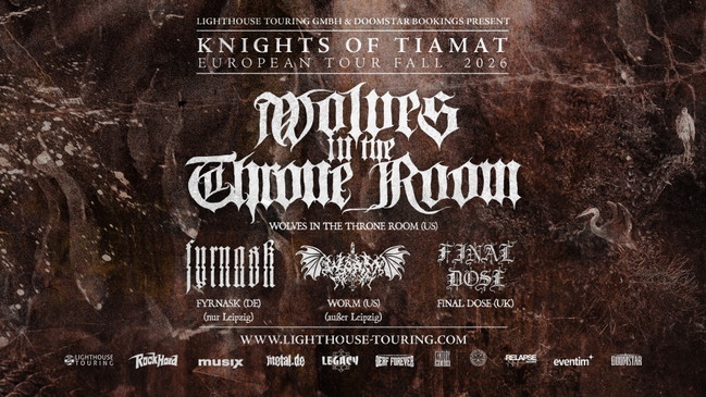 Wolves in the Throne Room (US) - Knights of Tiamat European Fall Tour 2026